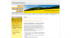 Desktop Screenshot of naturbaustoffeberlin.de